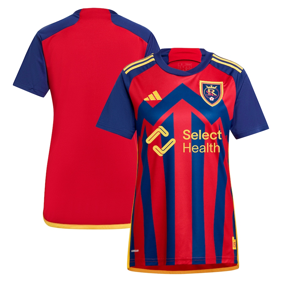 Women's Real Salt Lake  adidas Red 2024 Peak Utah Replica Jersey - Jersey