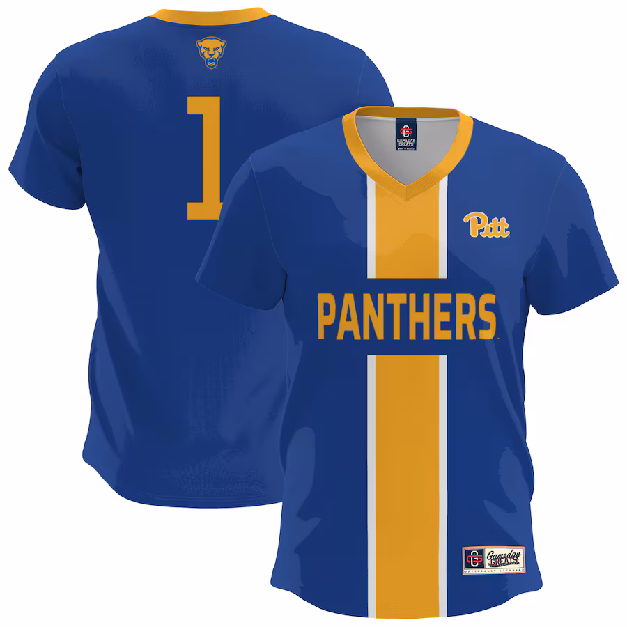 Youth GameDay Greats  Royal Pitt Panthers Lightweight Soccer Fashion Jersey - Jersey
