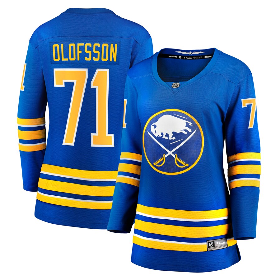 Women's Buffalo Sabres Victor Olofsson Fanatics Branded Royal Breakaway Player Jersey - Jersey