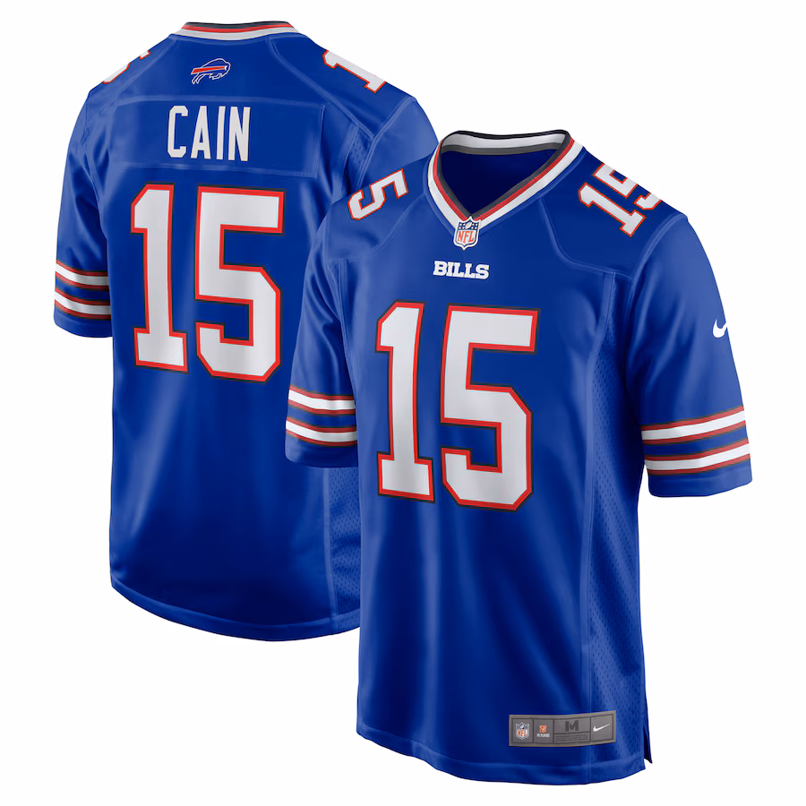 Men's Buffalo Bills Deon Cain Nike Royal Game Jersey - Jersey