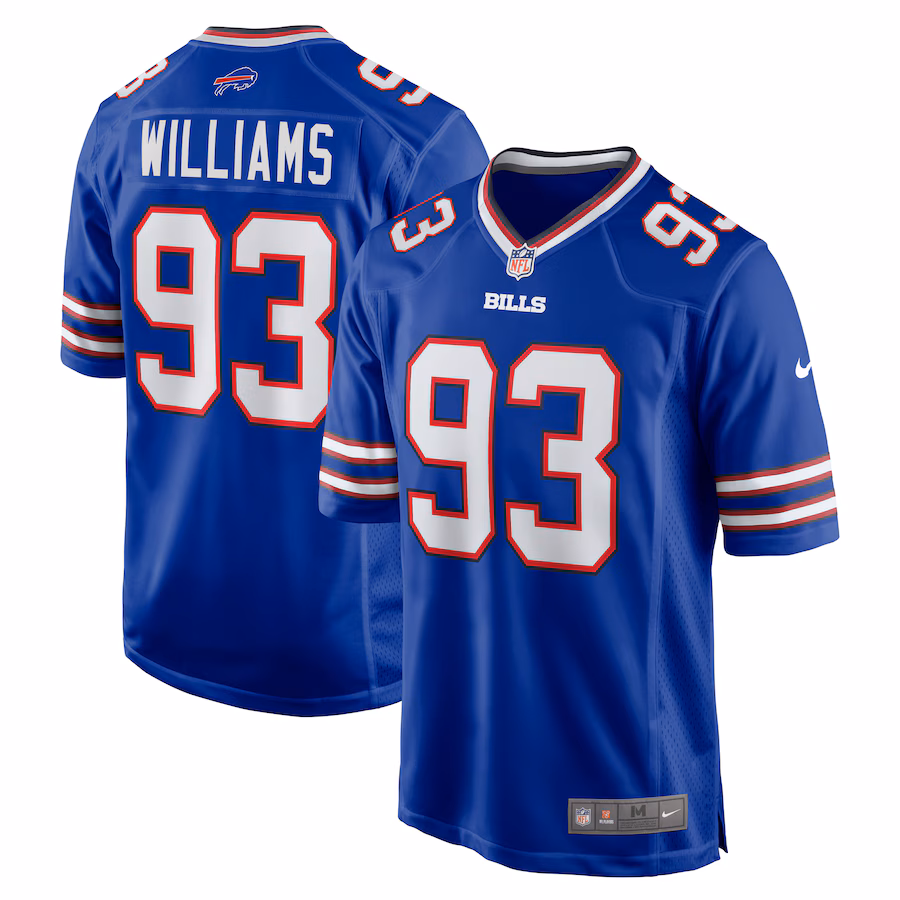 Men's Buffalo Bills DeShawn Williams Nike  Royal  Game Jersey - Jersey