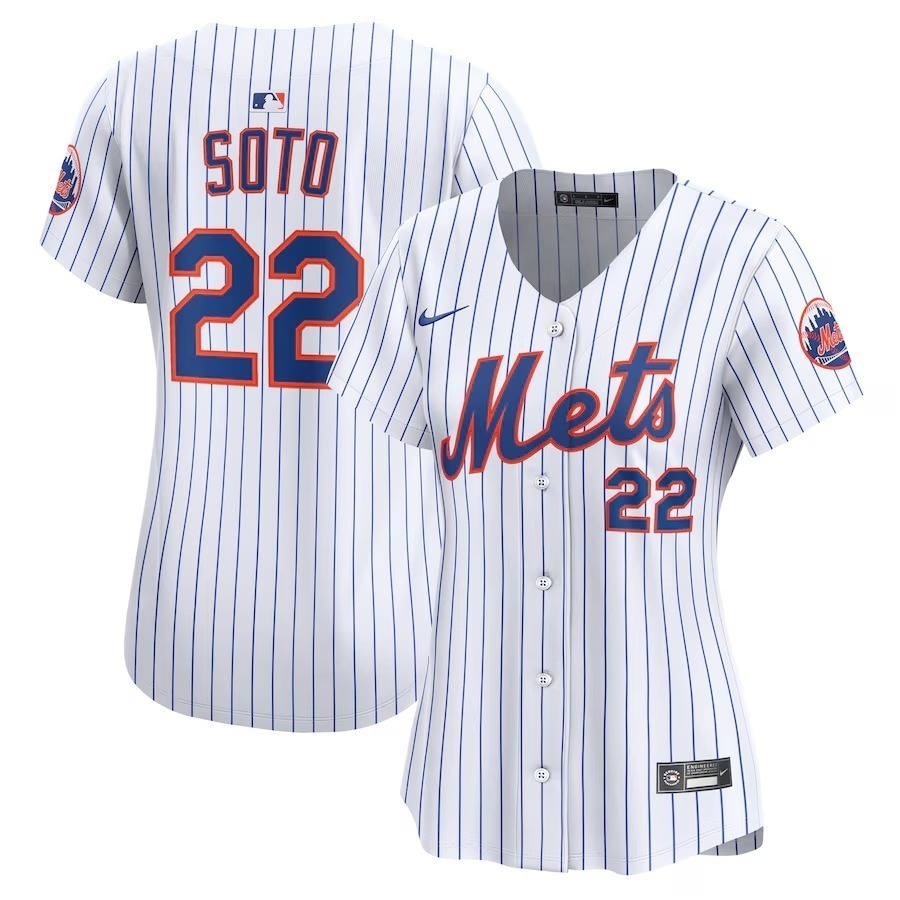 Women's New York Mets Juan Soto Nike White Home Limited Player Jersey - Jersey