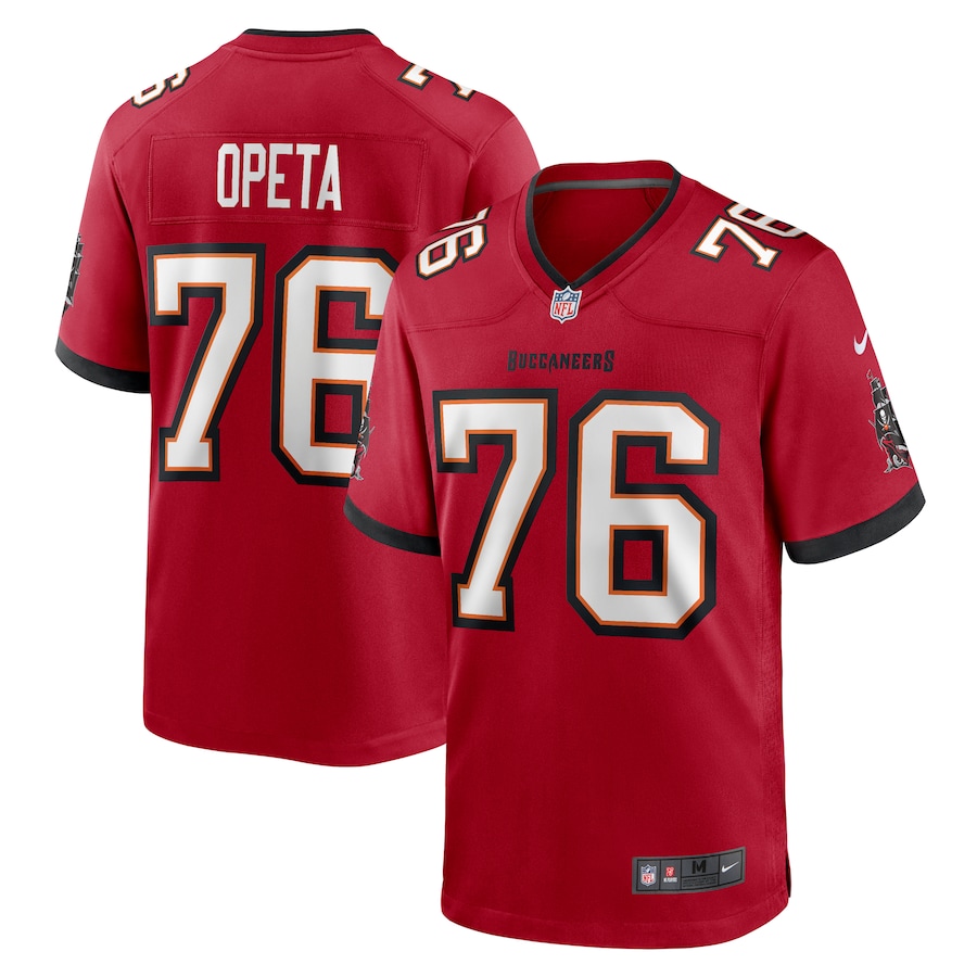 Men's Tampa Bay Buccaneers Iosua Opeta Nike  Red  Game Jersey - Jersey