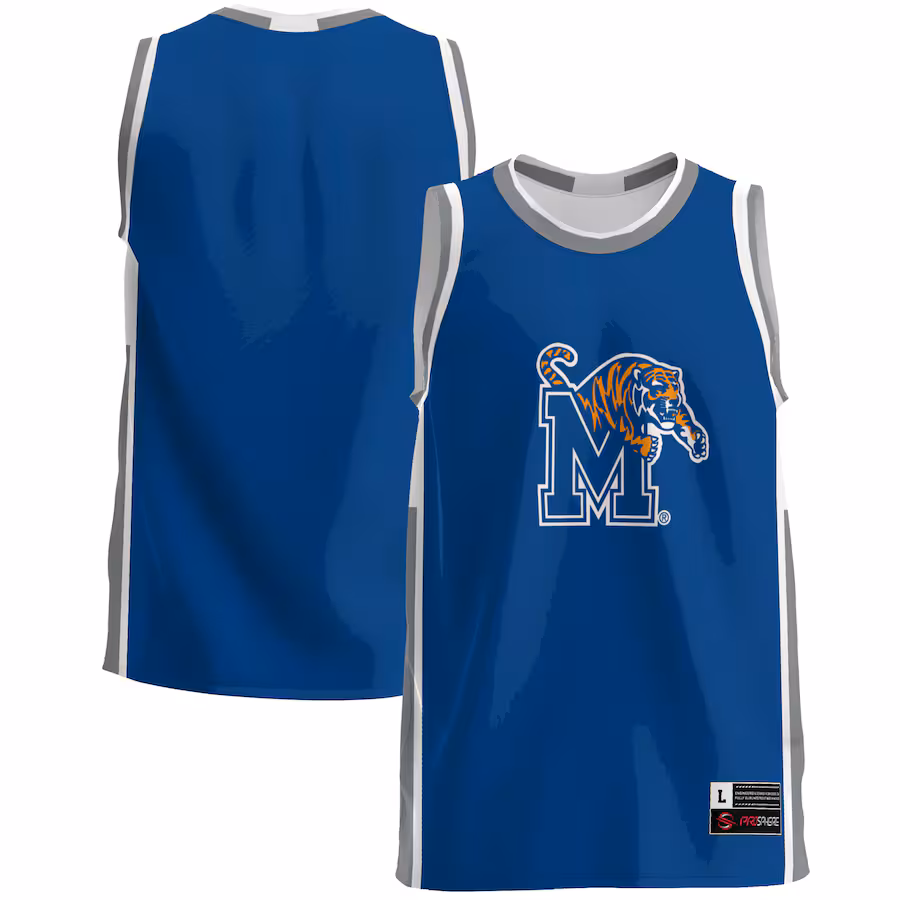 Men's GameDay Greats  Blue Memphis Tigers  Lightweight Basketball Jersey - Jersey