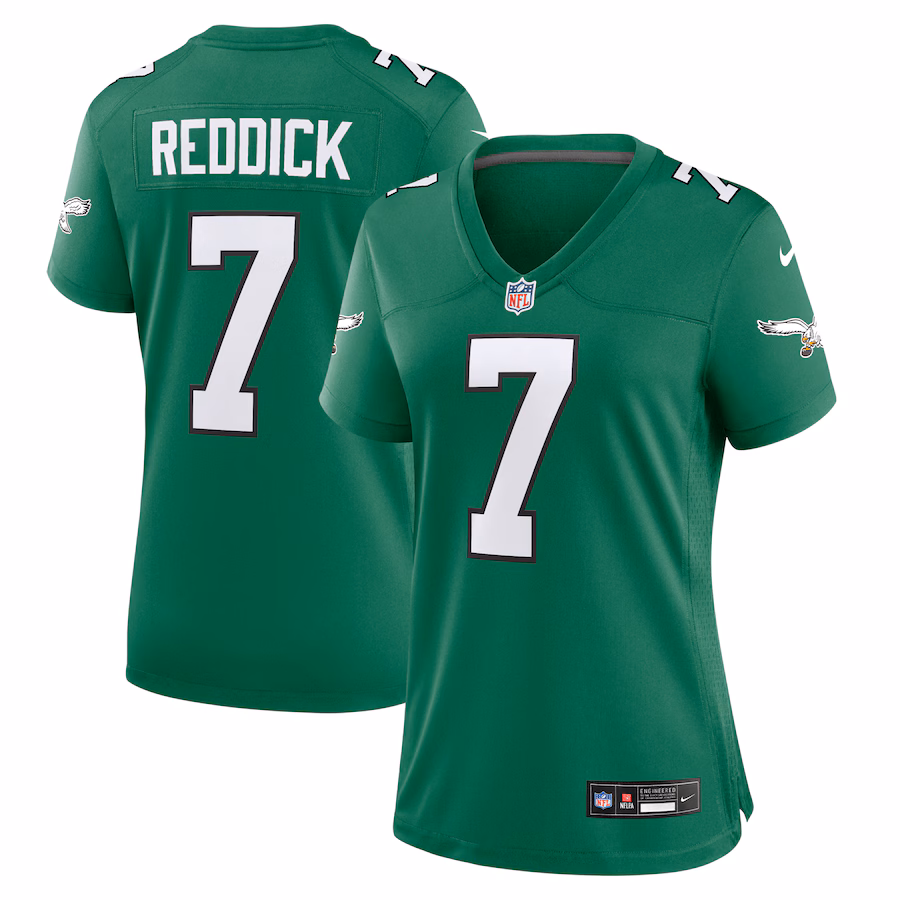 Women's Philadelphia Eagles Haason Reddick Nike Kelly Green Alternate Game Jersey - Jersey