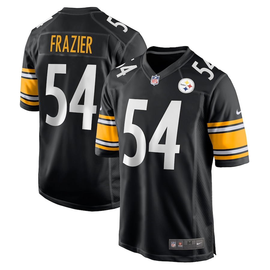Men's Pittsburgh Steelers Zach Frazier Nike  Black  Game Jersey - Jersey