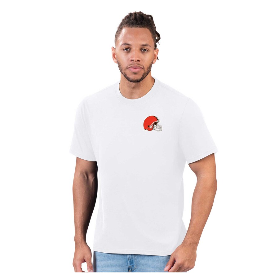 Men's Cleveland Browns  Margaritaville White Gametime T-Shirt - Jersey
