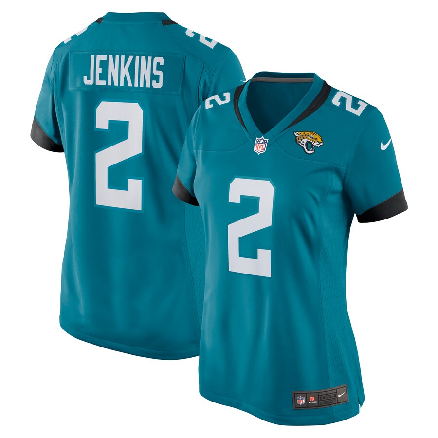 Women's Jacksonville Jaguars Rayshawn Jenkins Nike Teal Game Player Jersey - Jersey