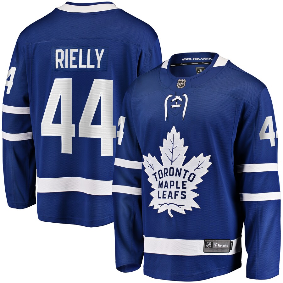 Men's Toronto Maple Leafs Morgan Rielly Fanatics Branded Blue Home Breakaway Player Jersey - Jersey