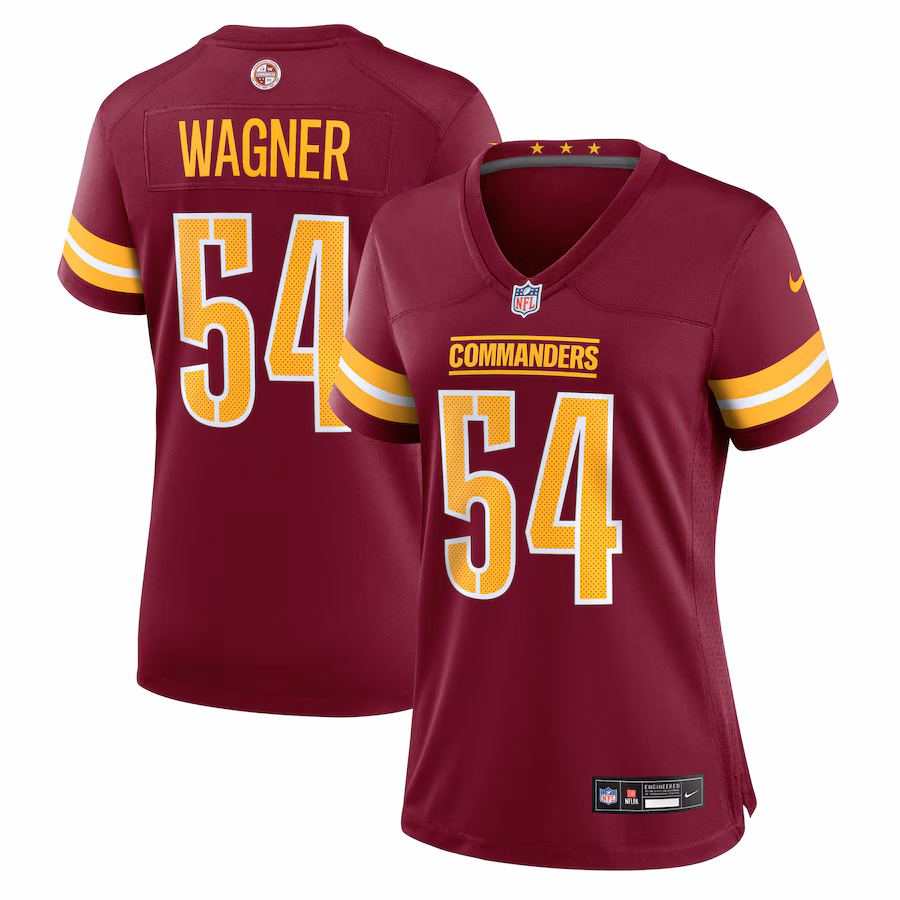 Women's Washington Commanders Bobby Wagner Nike Burgundy Game Jersey - Jersey