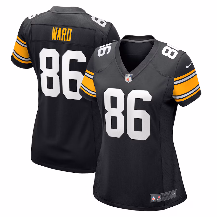 Women's Pittsburgh Steelers Hines Ward Nike Black Retired Player Jersey - Jersey
