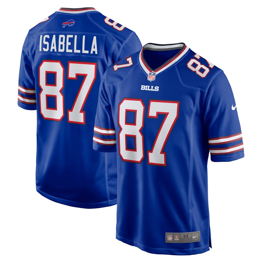 Men's Buffalo Bills Andy Isabella Nike  Royal Team Game Jersey - Jersey