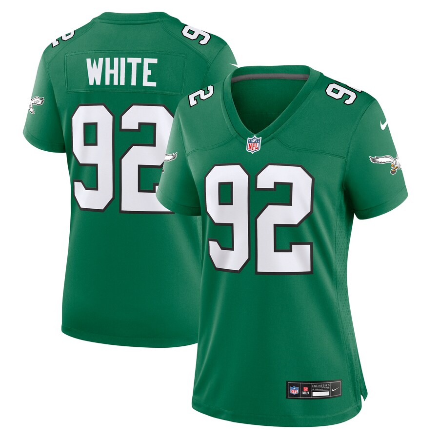 Women's Philadelphia Eagles Reggie White Nike Kelly Green Alternate Game Jersey - Jersey