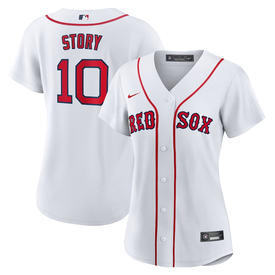 Women's Boston Red Sox Trevor Story Nike White Home Replica Jersey - Jersey