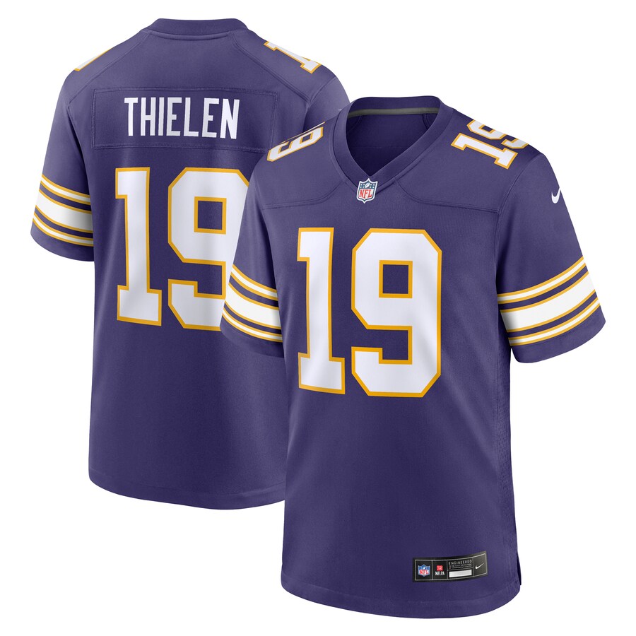 Men's Minnesota Vikings Adam Thielen Nike Purple Alternate Game Player Jersey - Jersey