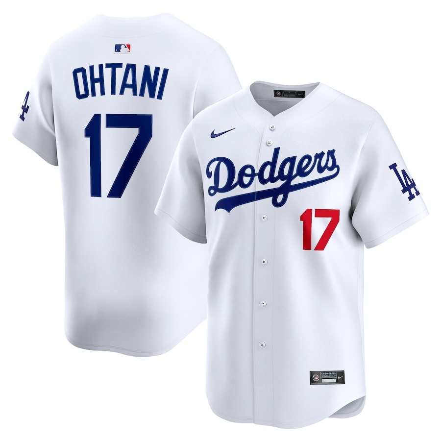 Men's Los Angeles Dodgers Shohei Ohtani Nike White Home Limited Player Jersey - Jersey