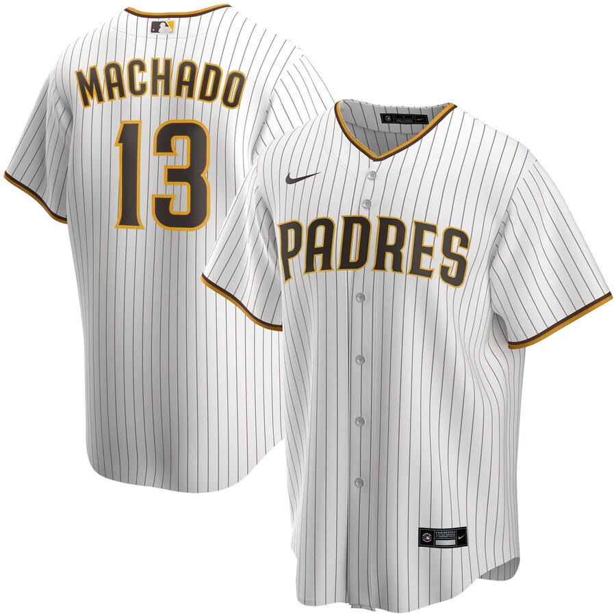 Youth San Diego Padres Manny Machado Nike White Alternate Replica Player Jersey - Jersey