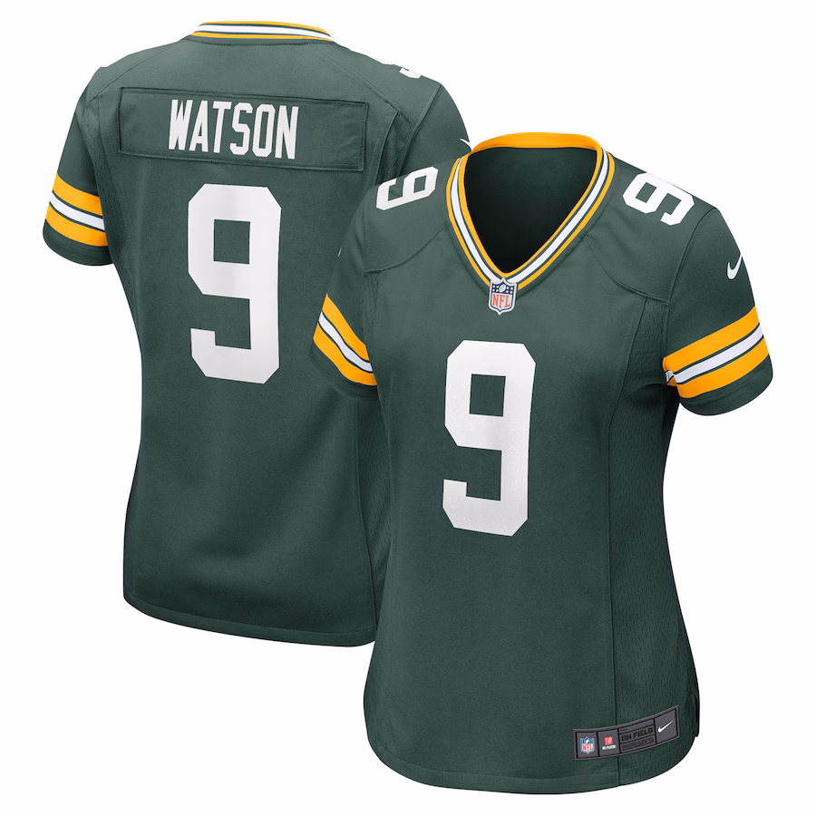 Women's Green Bay Packers Christian Watson Nike Green Player Game Jersey - Jersey