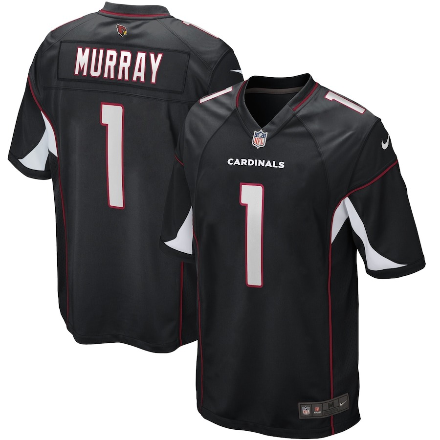 Men's Arizona Cardinals Kyler Murray Nike Black Alternate Game Jersey - Jersey