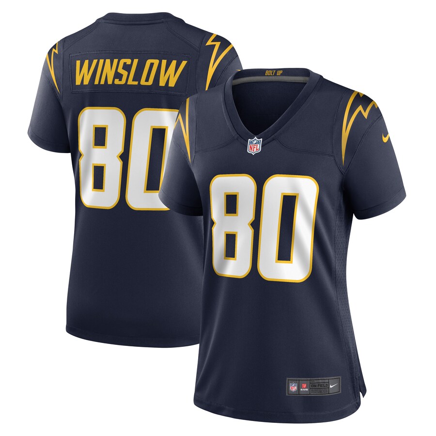 Women's Los Angeles Chargers Kellen Winslow Nike Navy Retired Player Jersey - Jersey