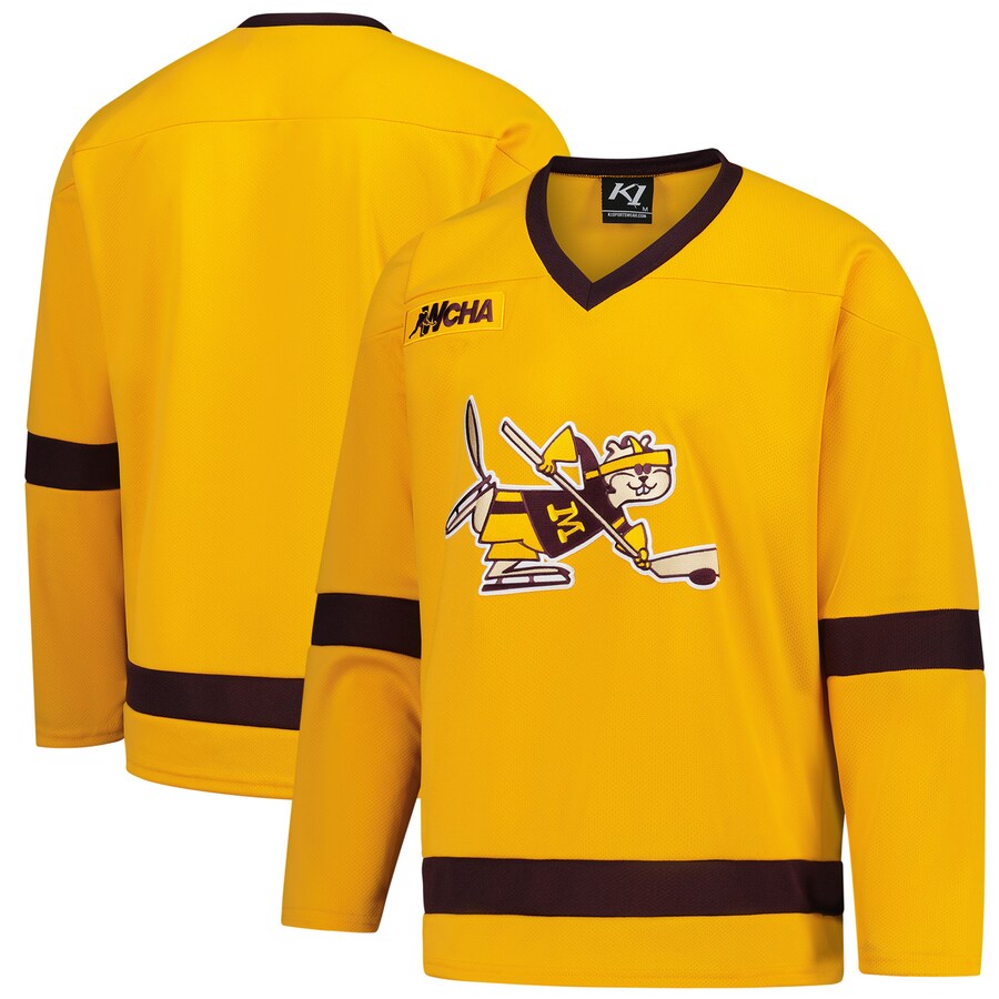 Unisex Gold Minnesota Golden Gophers 25th Anniversary Women's Hockey Team Jersey - Jersey