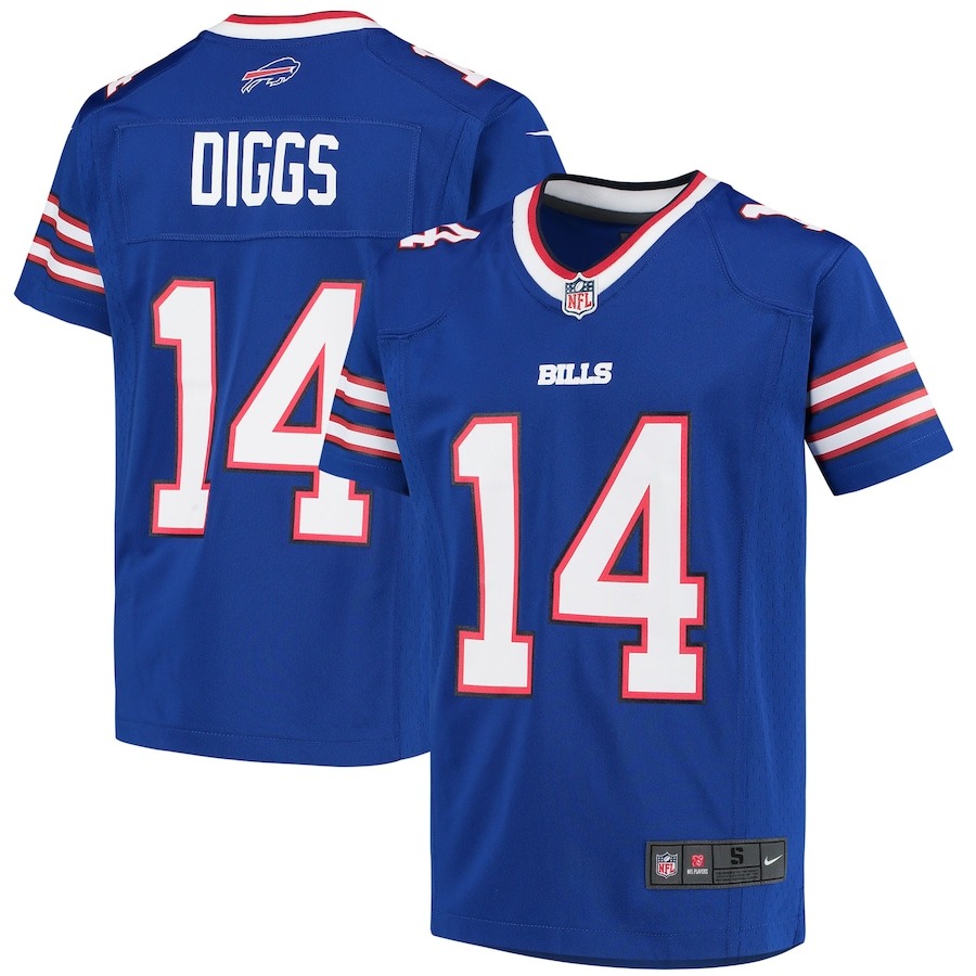 Youth Buffalo Bills Stefon Diggs Nike Royal Game Jersey - Jersey