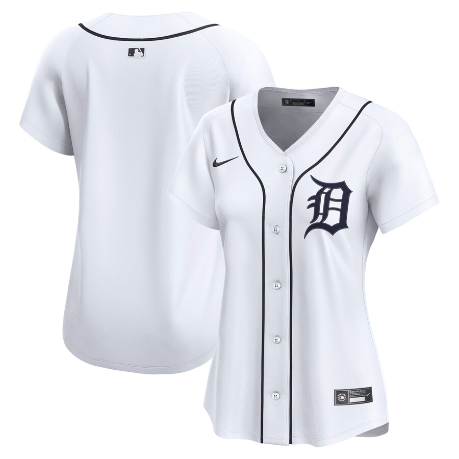 Women's Detroit Tigers Nike White Home Limited Jersey - Jersey