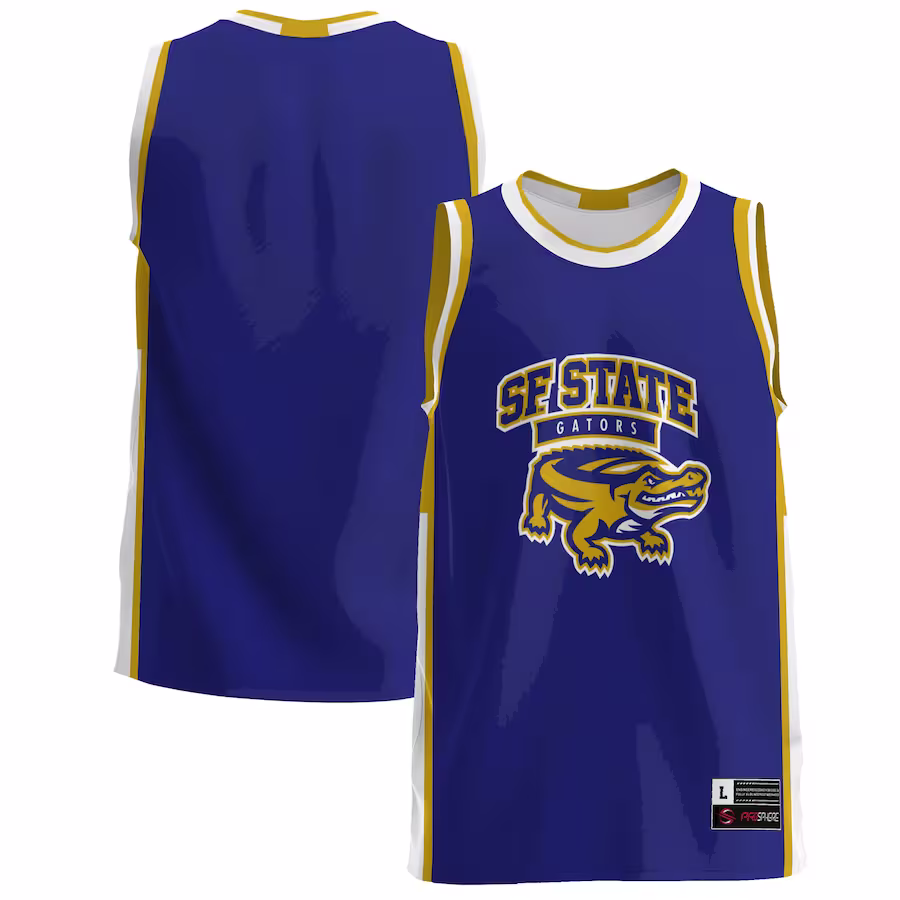 San Francisco State Gators GameDay Greats  Lightweight Basketball Jersey - Purple - Jersey