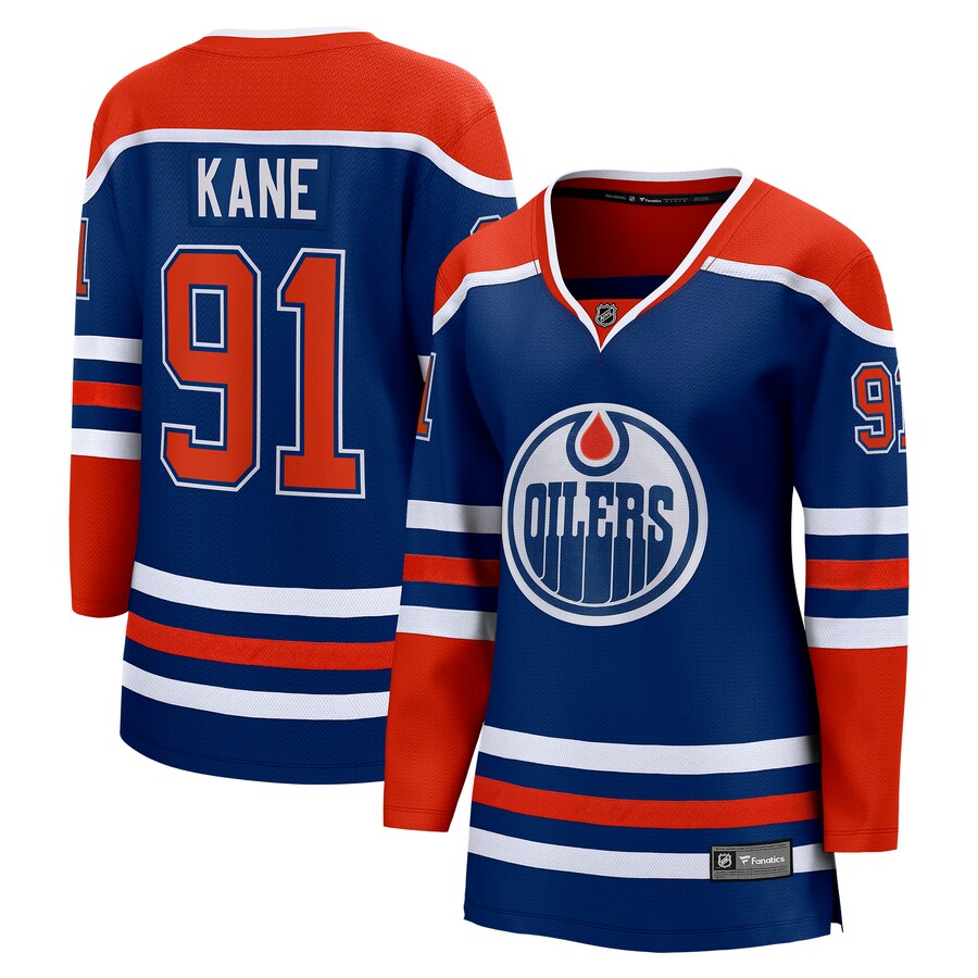 Women's Edmonton Oilers Evander Kane Fanatics Branded Royal Home Breakaway Player Jersey - Jersey