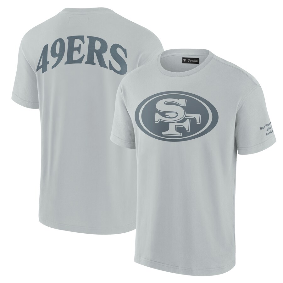 Unisex San Francisco 49ers  Fanatics Gray Elements Iconic T-Shirt - Jersey