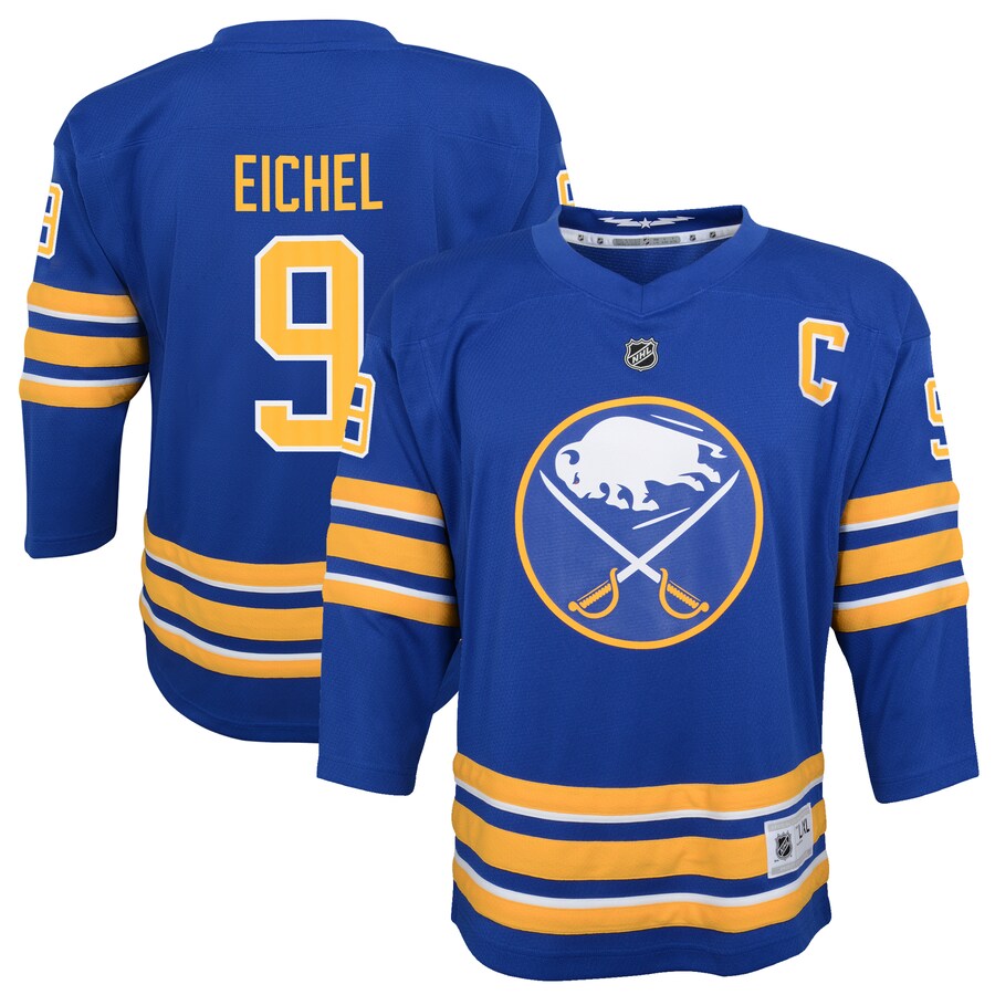 Youth Buffalo Sabres Jack Eichel Royal Home Replica Player Jersey - Jersey