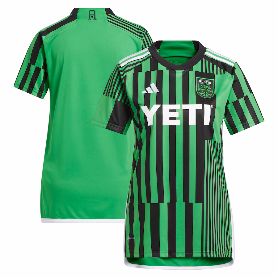 Women's Austin FC adidas Green 2023 Las Voces Kit Replica Jersey - Jersey