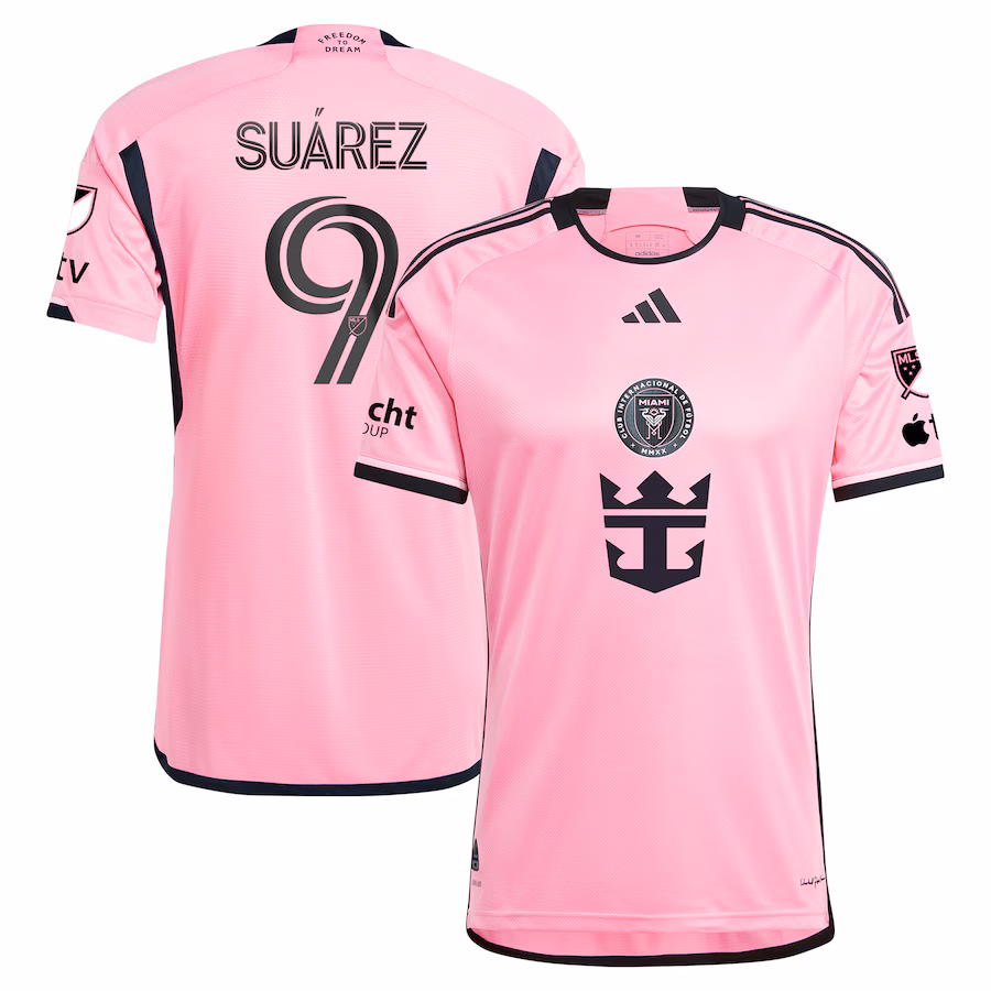 Men's Inter Miami CF Luis Suárez adidas Pink 2024 2getherness Authentic Player Jersey - Jersey