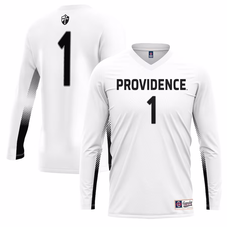 #1 Providence Friars GameDay Greats Youth Lightweight Women's Volleyball Jersey - White - Jersey