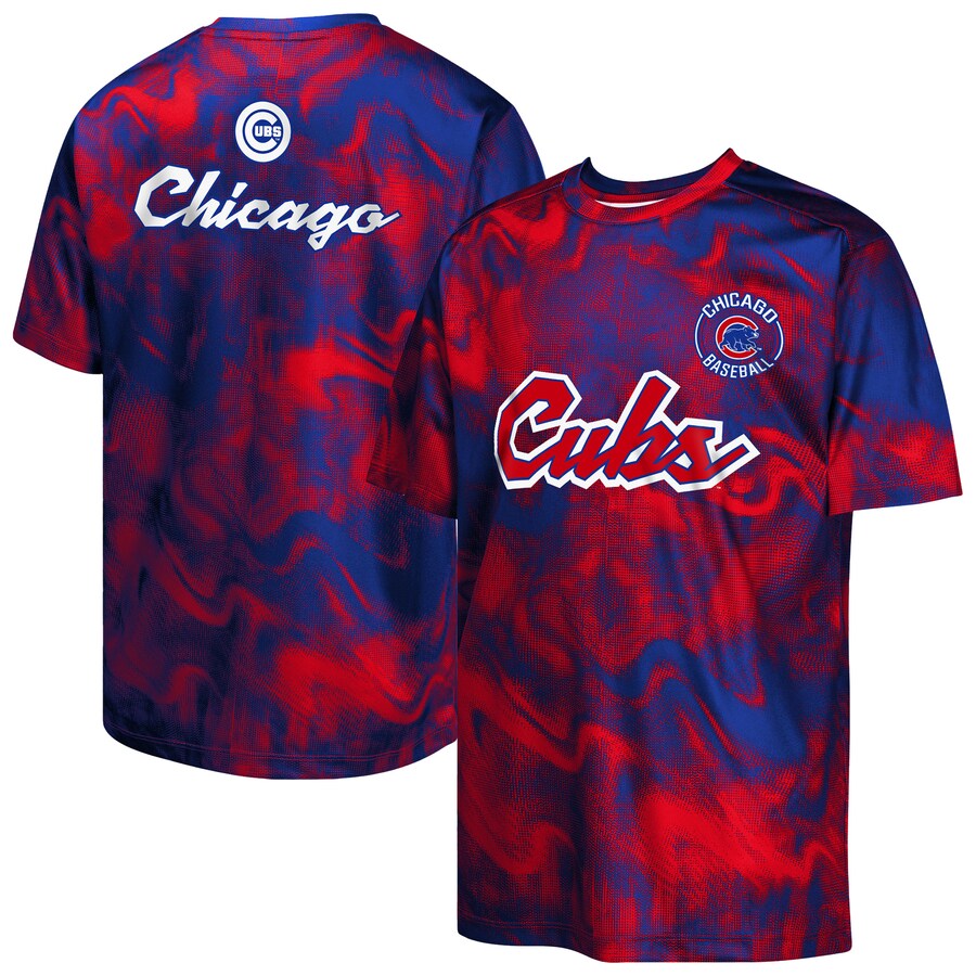 Youth Chicago Cubs Royal/Red Pinch Hitter T-Shirt - Jersey