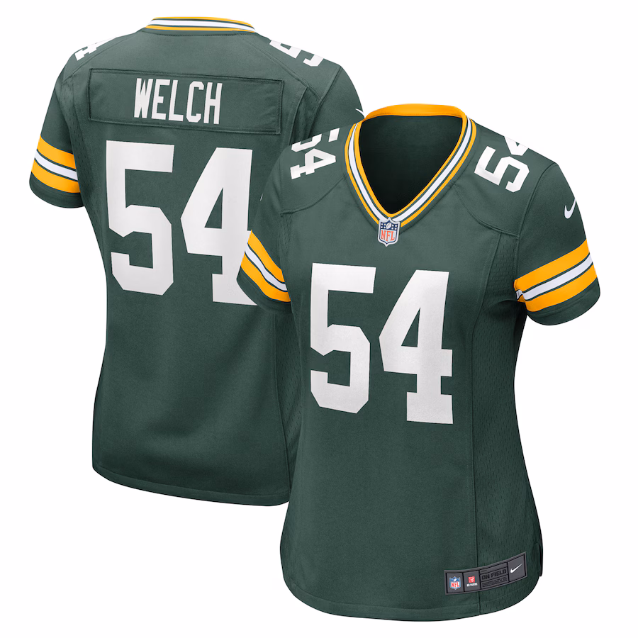 Women's Green Bay Packers Kristian Welch Nike  Green Team Game Jersey - Jersey