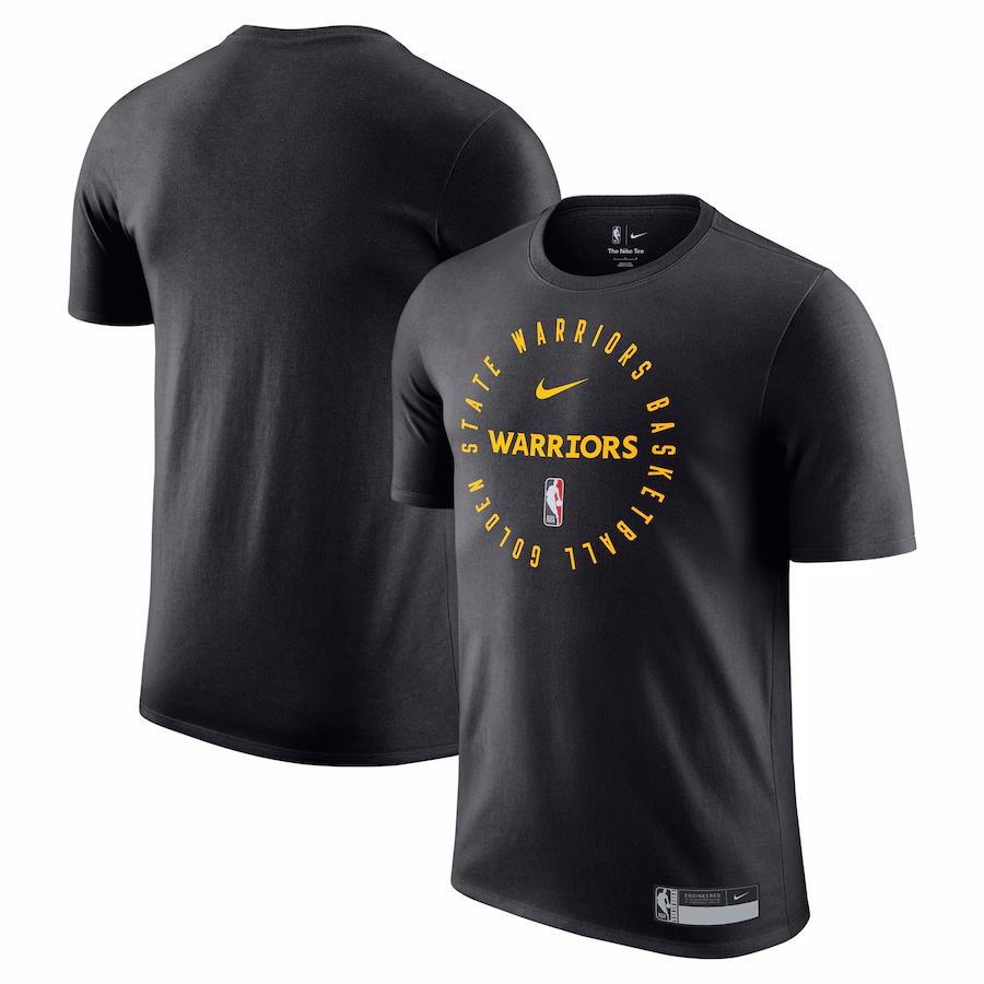 Men's Golden State Warriors Nike Black 2024/25 Legend On-Court Practice Performance T-Shirt - Jersey