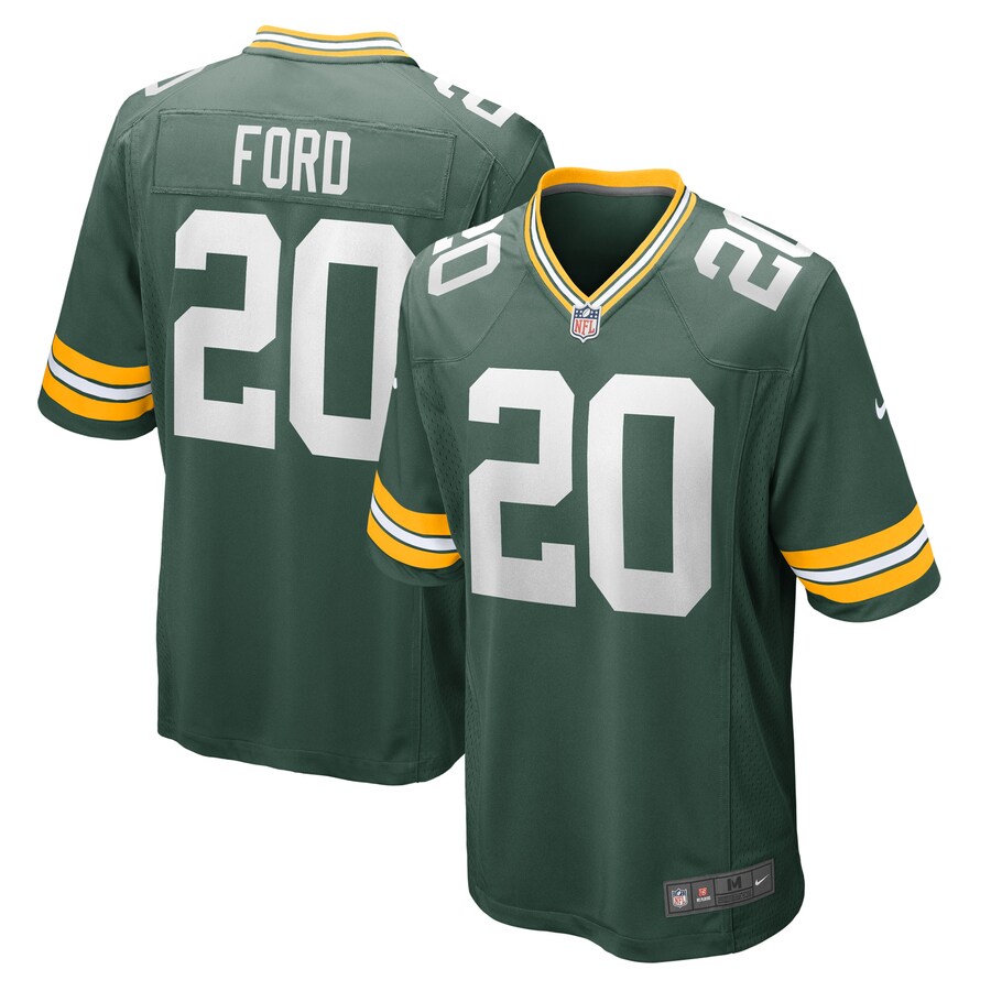 Men's Green Bay Packers Rudy Ford Nike Green Game Player Jersey - Jersey