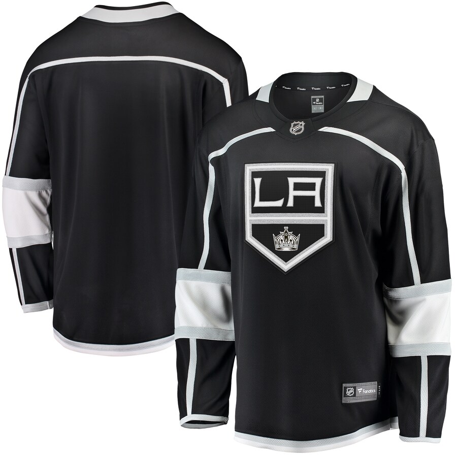 Men's Los Angeles Kings Fanatics Branded Black 2020/21 Home Breakaway Jersey - Jersey