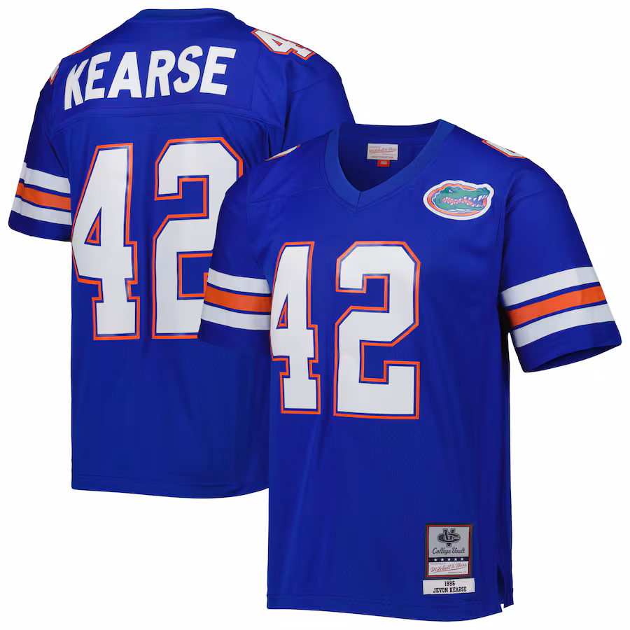 Men's Mitchell & Ness Jevon Kearse Royal Florida Gators 1996 Legacy Jersey - Jersey
