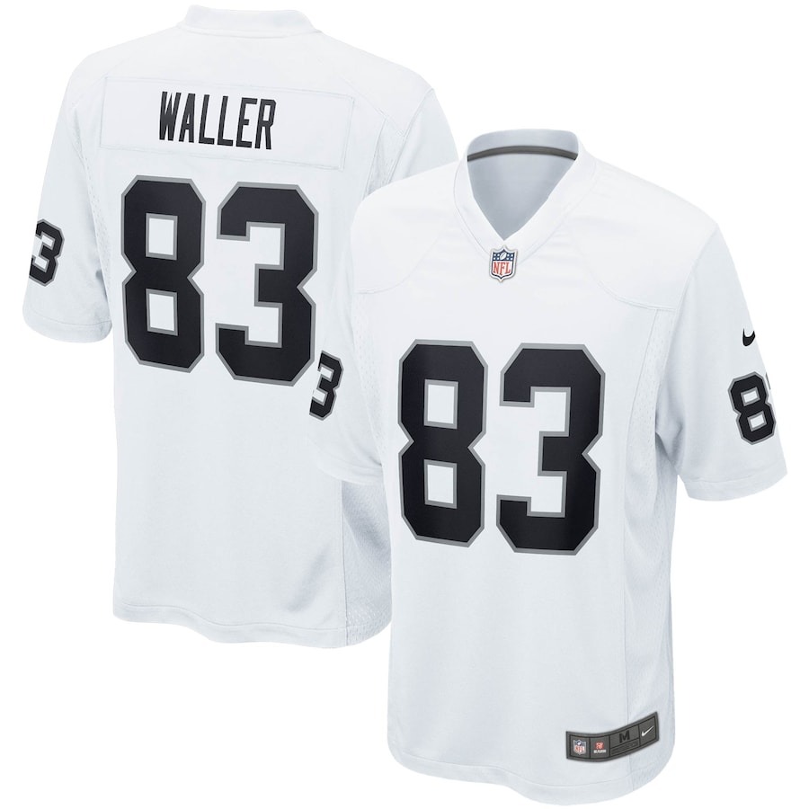 Men's Las Vegas Raiders Darren Waller Nike White Game Jersey - Jersey