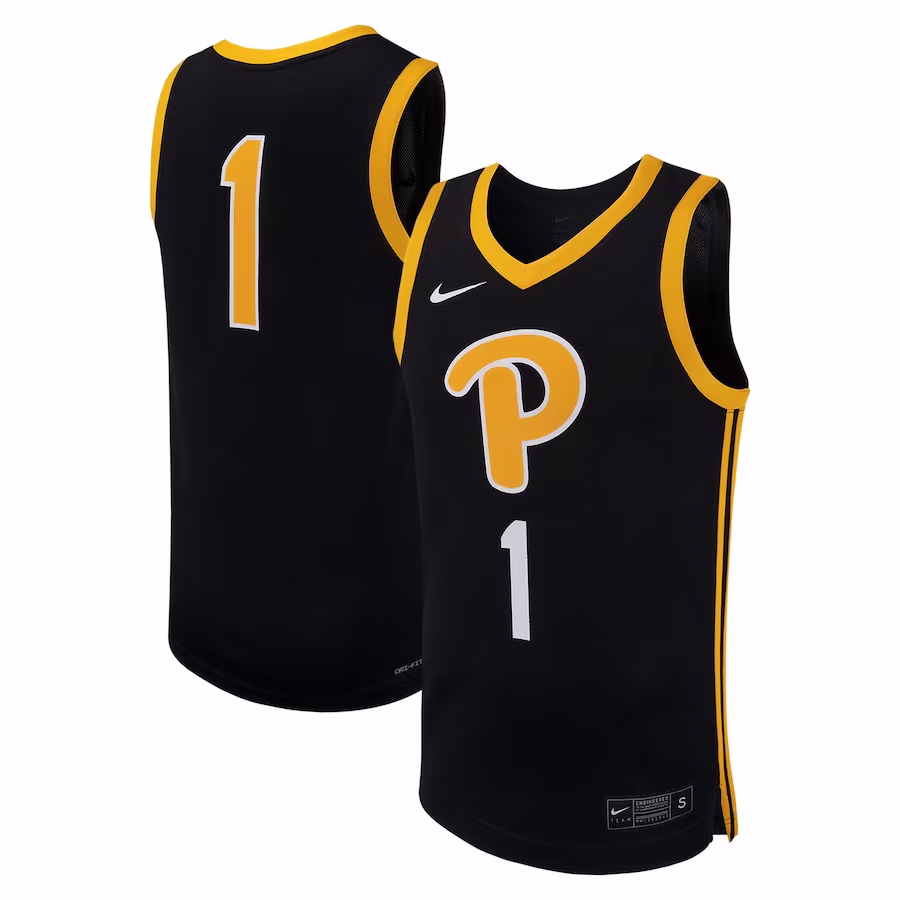 Pitt Panthers Nike Replica Basketball Jersey - Black - Jersey