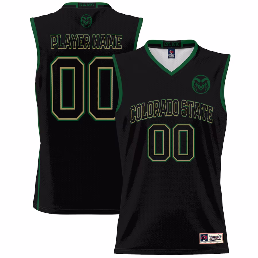 Colorado State Rams GameDay Greats Youth NIL Pick-A-Player Basketball Jersey - Black - Jersey