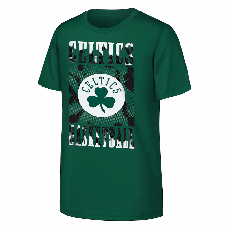 Youth Boston Celtics  Kelly Green Garage Hero T-Shirt - Jersey