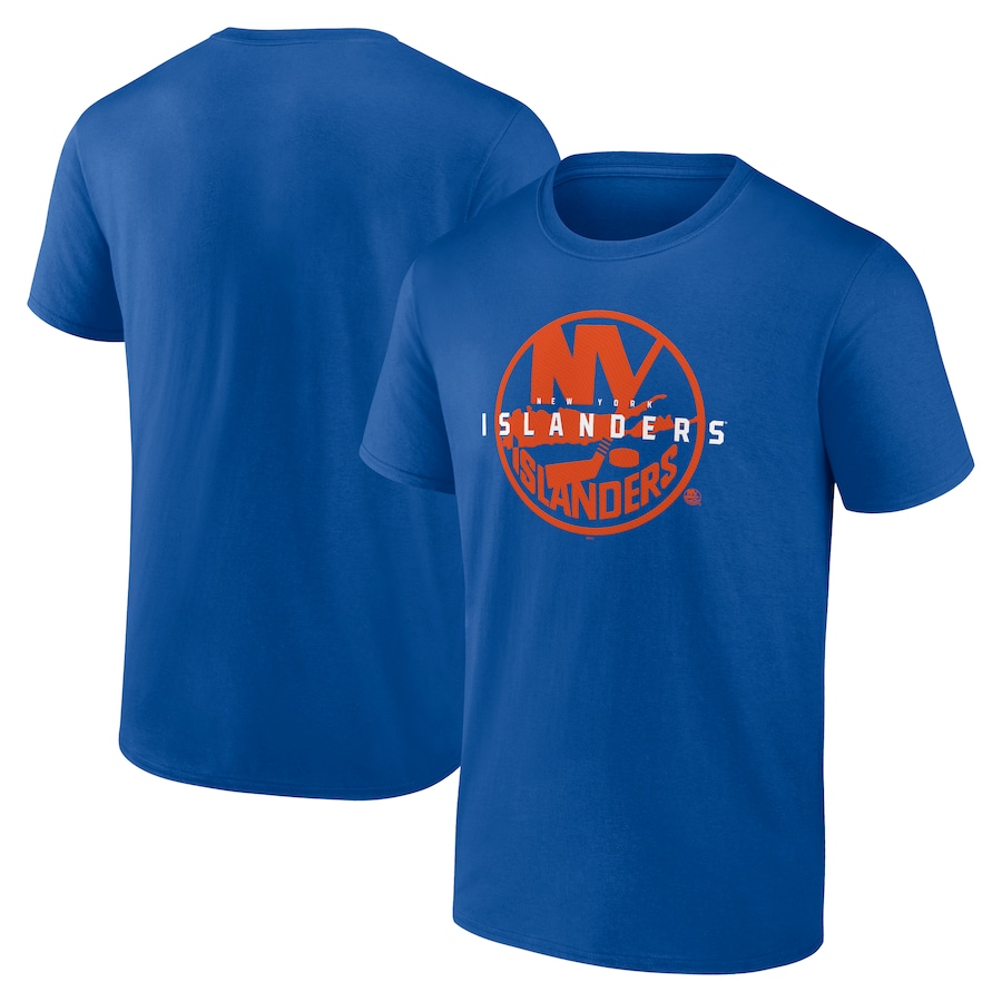 Men's New York Islanders Royal Coordinate T-Shirt - Jersey