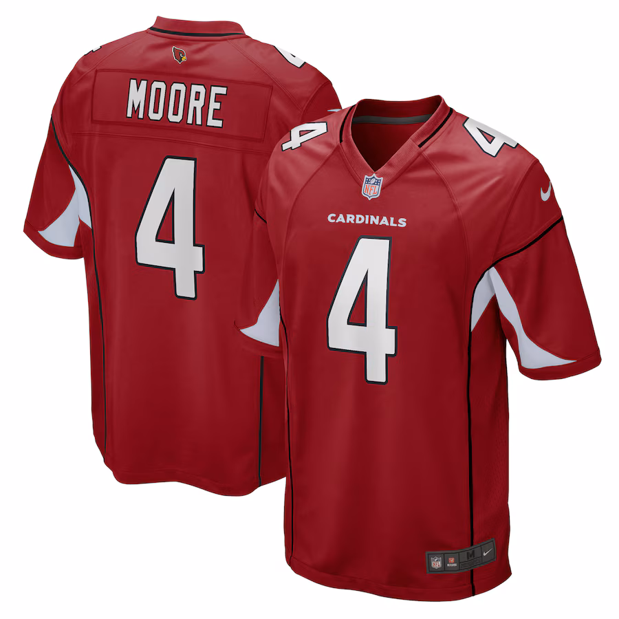 Men's Arizona Cardinals Rondale Moore Nike Cardinal Team Game Jersey - Jersey