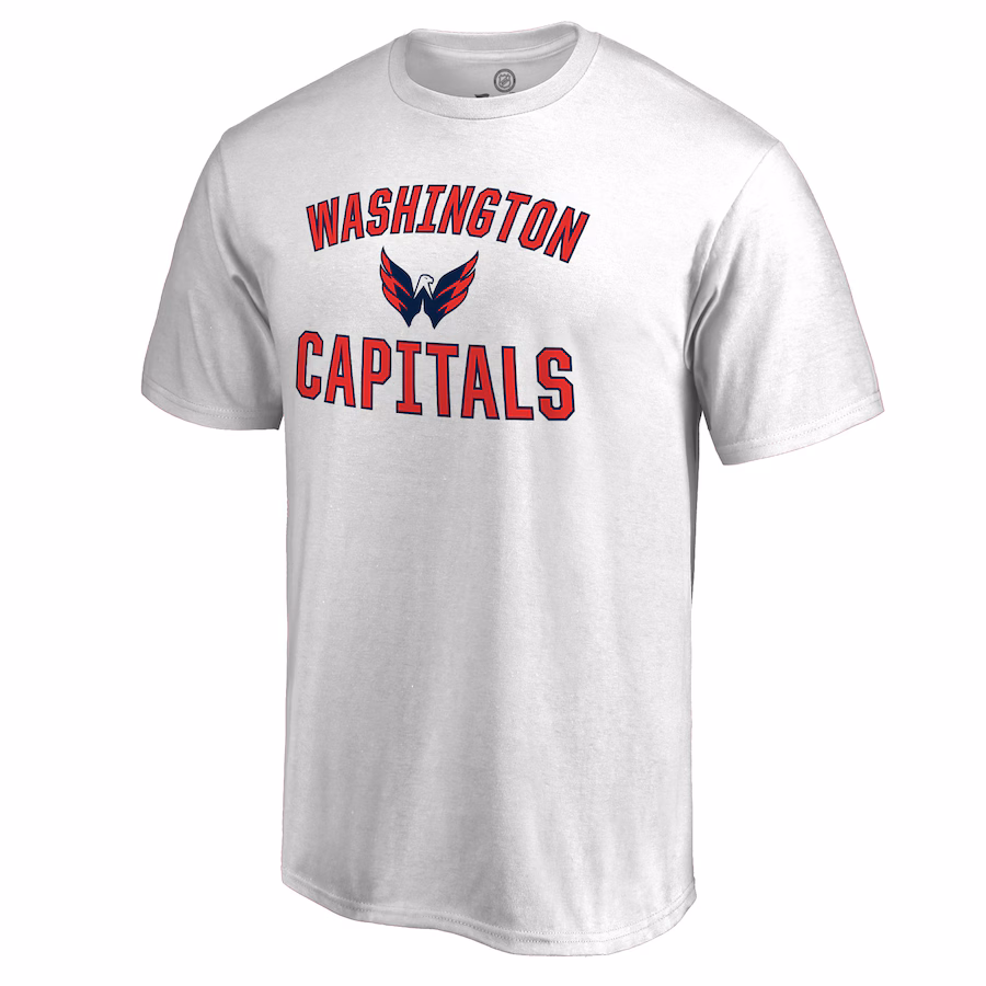 Men's Washington Capitals Victory Arch White T-Shirt - Jersey