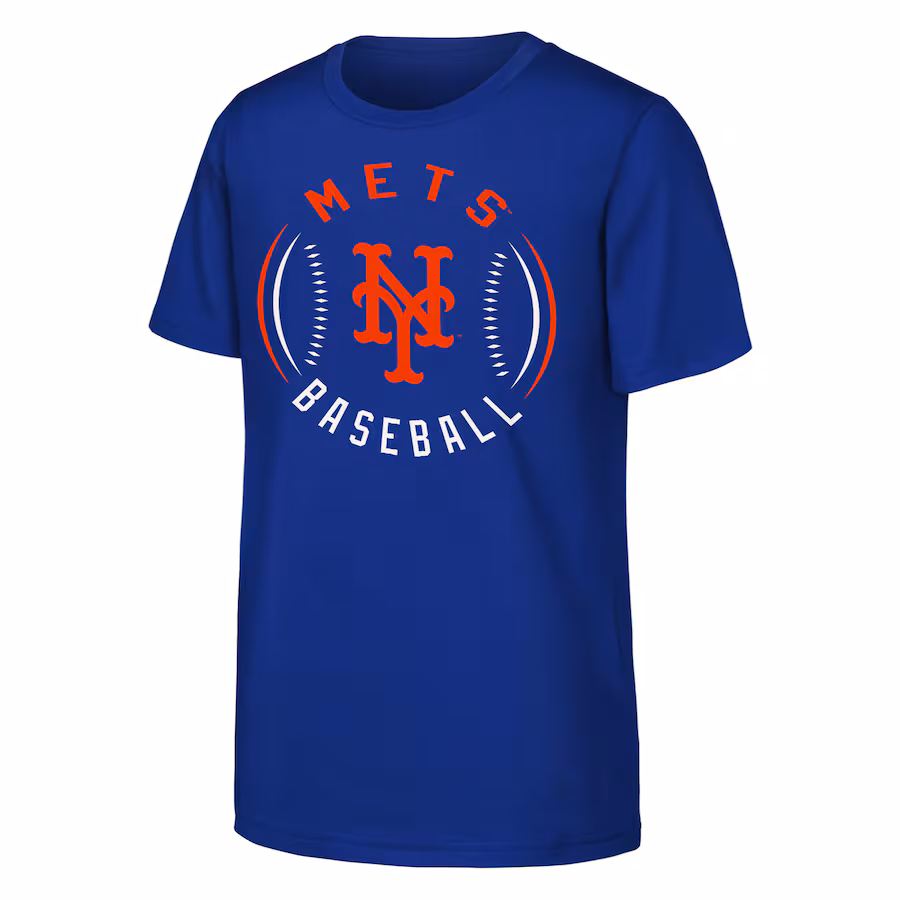 Youth New York Mets Royal Golden Glove T-Shirt - Jersey