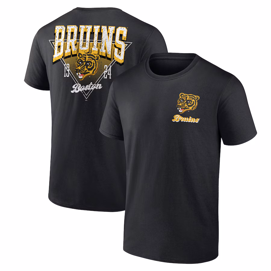 Men's Boston Bruins Black Never Over T-Shirt - Jersey