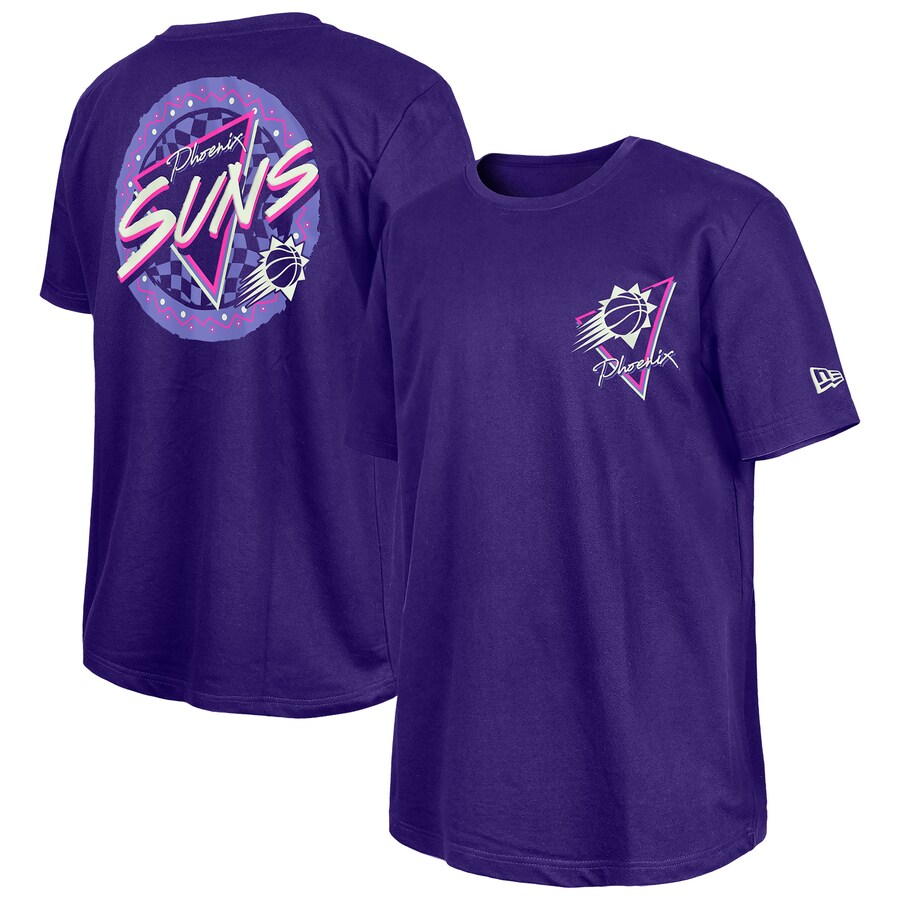 Phoenix Suns  New Era Purple Glow-in-the-Dark T-Shirt - Jersey